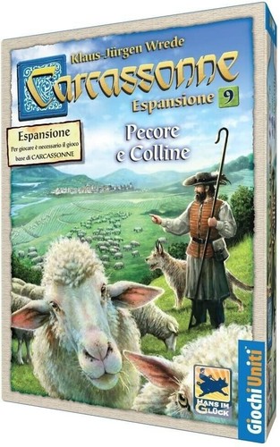 Carcassonne pecore colline - pecore, e