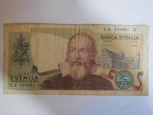2000 lire galileo serie - 2000,