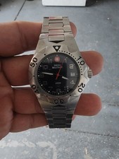 Orologio Uomo Wenger Esercito Svizzero Militare 200M Quarzo