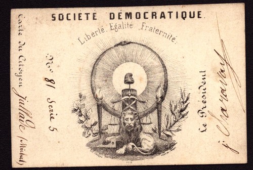 Carte citoyen société - carte, de