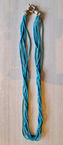 Collana fili turchese - fili, in