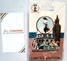 Disney Mary Poppins DEC Jolly Holiday Globo di neve LE 250 PIN