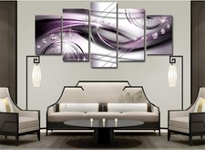 Quadro su Tela Viola Wall Art