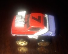 MICRO MACHINES GALOOB VINTAGE4X4 MONSTER TRUCK GOLD WHEELS NUMERO 7  1988