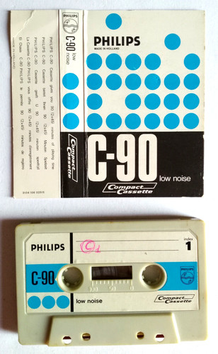 Musicassetta philips 90 c - mc,