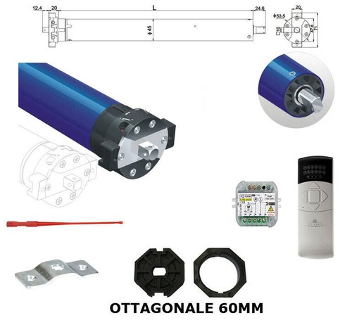 Tapparella elettrica 100 - 100, kg