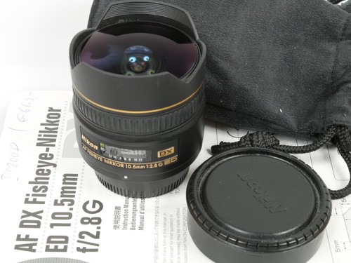 Nikon fisheye nikkor - nikkor, 10,5mm