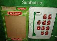 GIOCO DI SOCIETA' DA TAVOLO SQUADRA SUBBUTEO 63000 BELGIUM REF. 649 RARITA'!