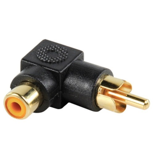 Adattatore rca phono - rca/phono, nero