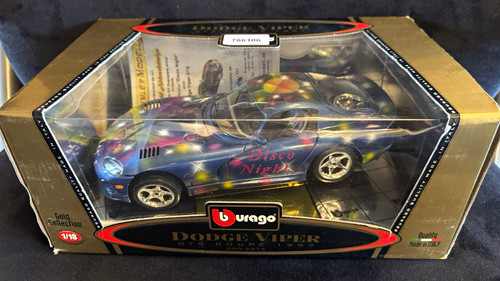 Aerografo bburago dodge - dodge, viper