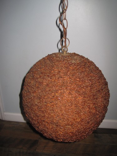 Lampada swag vintage mcm - swag,