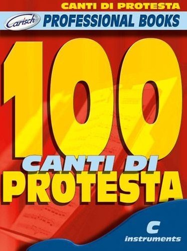 100 canti protesta book - canti,
