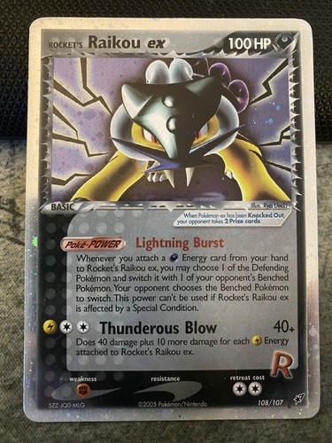 Rocket raikou 108 107 - rocket's, ex