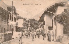 ds368 cartolina  cpa caporetto