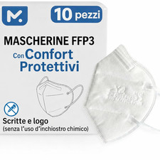 10 Mascherine FFP3 Colorate