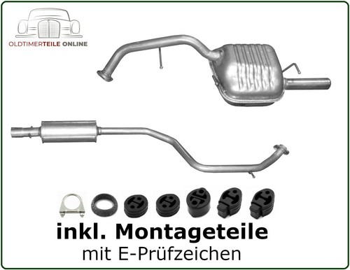 Kit marmitta per mazda cw - kit, 5