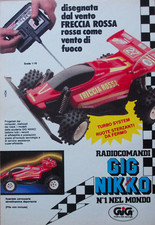 Pubblicità Advertising Werbung Italian Clipping 1989 GIG NIKKO FRECCIA ROSSA