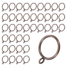 Red Bronze Eyelet Curtain