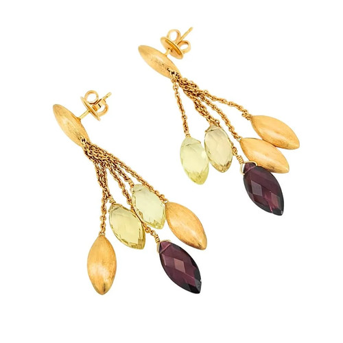 Orecchini marco bicego pietre - orecchini,
