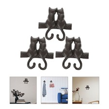  2 Pcs Ganci Attaccapanni Da Muro Metallici Per Appendere Appendiabiti