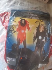 Vestito regina infernale donna/ragazza, taglia L