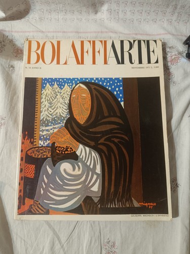 Bolaffi arte novembre 1971 - arte,