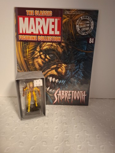 Eaglemoss marvel sabretooth - eaglemoss,