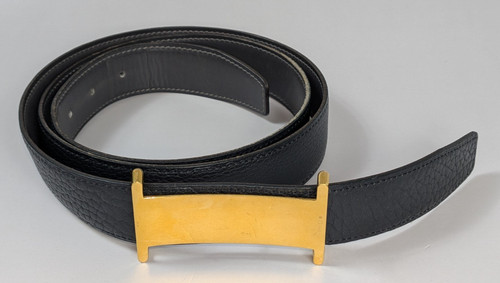 Cintura uomo hermès oro - uomo, h