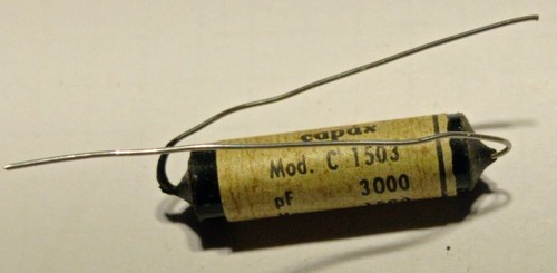 Condensatore carta capax - a,