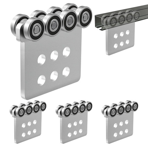 Kit carrelli rulli 8 ruote - kit,