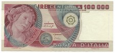 100000 LIRE BANCA D'ITALIA