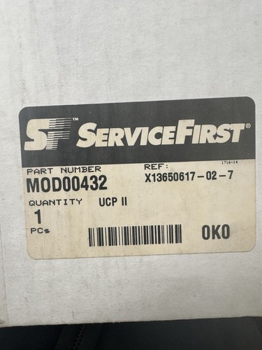 Trane servicefirst ucp - trane-servicefirst, ii