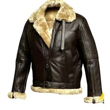 Giubbotto bomber in vera pelle