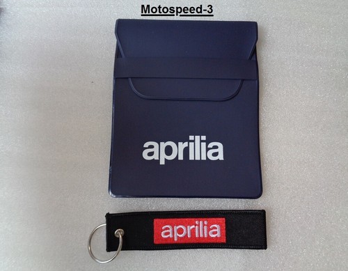 Porta documenti aprilia blu - porta,