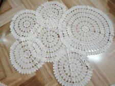 Centrini uncinetto tondi