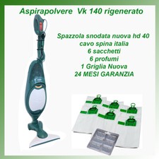 SCOPA ELETTRICA VORWERK FOLLETTO ASPIRAPOLVERE vk 140 CON HD40 (NO VK150 135 136