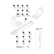 Dado tondo Thule 898 per
