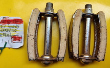 COPPIA PEDALI SPORTIVI MISURA 12 X 7 cm PEDALI PER BICI VINTAGE