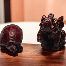 Tartaruga e Elefante in legno