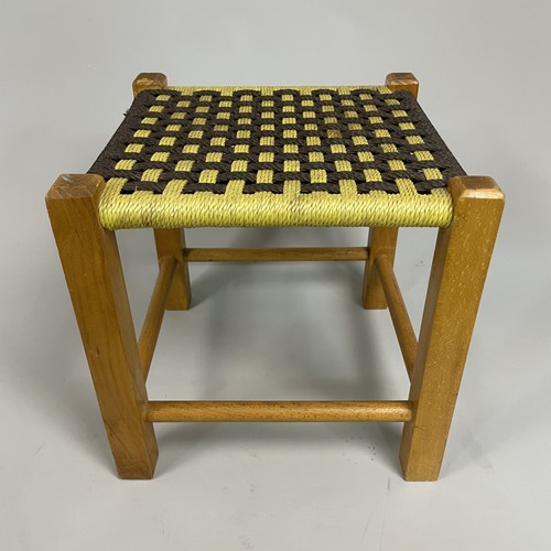 Sgabello poggiapiedi vintage - , a