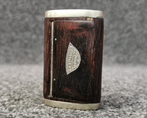 Antique french rosewood snuff - french,
