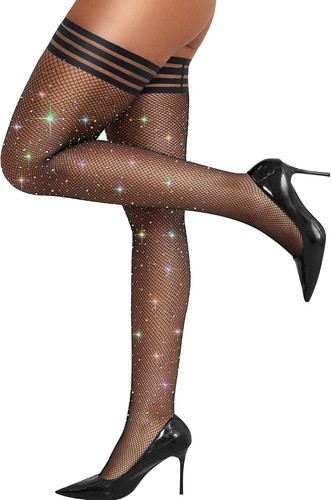 Calze alte sexy rete - sexy, per