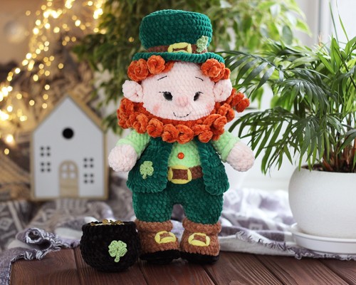 Peluche bambola folletto fatto