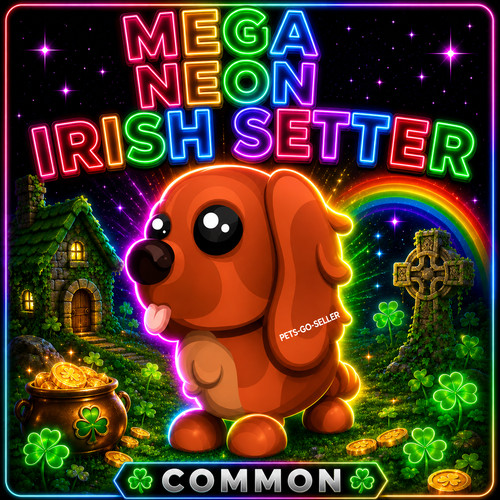 Mega neon irish - mega, setter