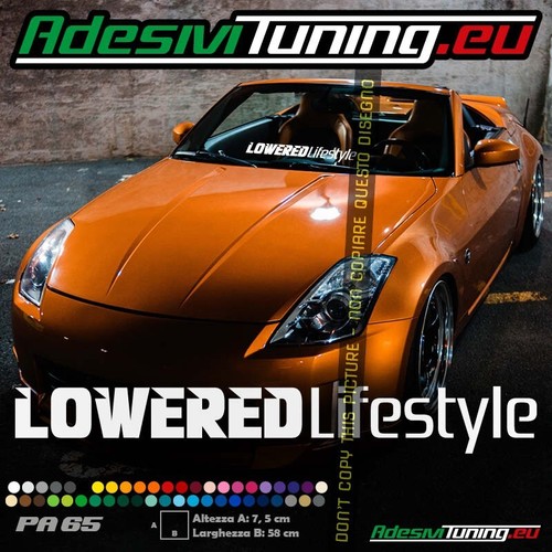 Adesivo lowered lifestyle - adesivo,