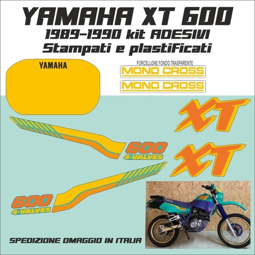 Adesivi per yamaha 600 - adesivi,