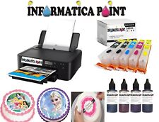 STAMPANTE ALIMENTARE OSTIA  PASTA DI ZUCCHERO CARTUCCE RICARICABILI PASTICCERIA!