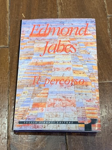 Edmond jabes percorso - edmond,