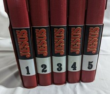 Enciclopedia JESUS   La Storia Di Gesù in Cofanetti Singoli 1984 Come Nuova  5