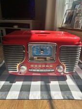 Crosley Red Retro Radio